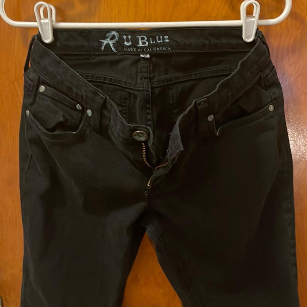 R U Blue women’s black jeans size 30